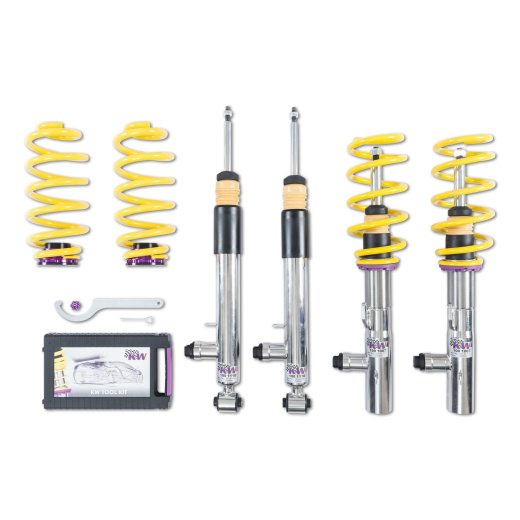 KW DDC Plug & Play Gewindefahrwerk inox