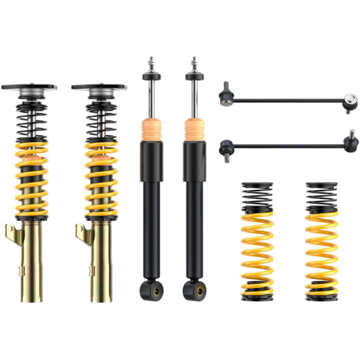 ST Gewindefahrwerk ST XTA Stahl verzinkt (härteverstellbar mit Stützlager)